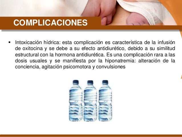 intoxicacion hidrica por oxitocina